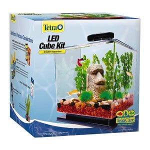 Acvariu în formă de cub Tetra